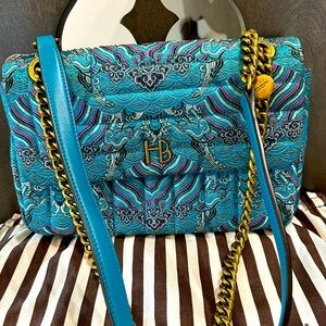 STUNNING VINTAGE Henri Bendel Tahitian Tide 712 Convertible Shoulder Bag VGUC